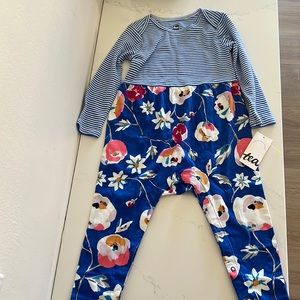 Tea one piece jumpsuit. NWT 12-18 months
